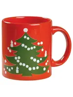 WAECHTERSBACH RED CHRISTMAS TREE MUG