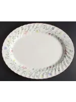 JOHNSON BROTHERS SUMMER CHINTZ OVAL SERVING PLATTER 12"