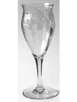 CENTRAL GLASS WORKS THISTLE FLUTED CHAMPAGNE