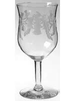 CENTRAL GLASS WORKS THISTLE WATER GOBLET