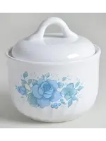 CORNING BLUE VELVET SUGAR BOWL