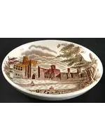 JOHNSON BROTHERS OLD BRITAIN CASTLE BROWN MULTICOLOR COASTER