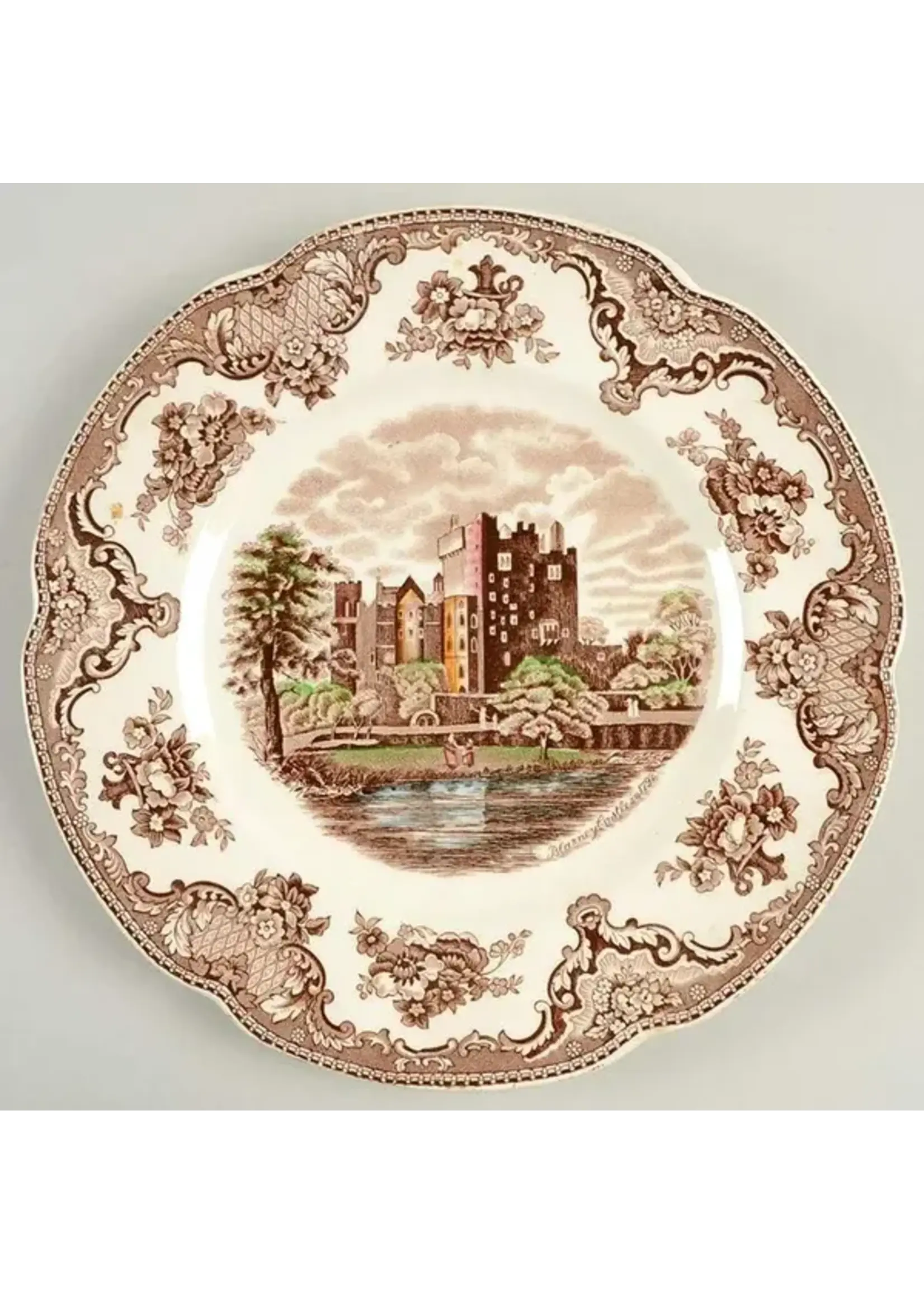 JOHNSON BROTHERS JOHNSON BROTHERS Old Britain Castles Brown Multicolor Dinner Plate