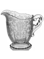 ROSE POINT CLEAR 3400/68 FOOTED CREAMER