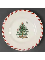 SPODE CHRISTMAS TREE CANAPE PLATE 6 1/2"