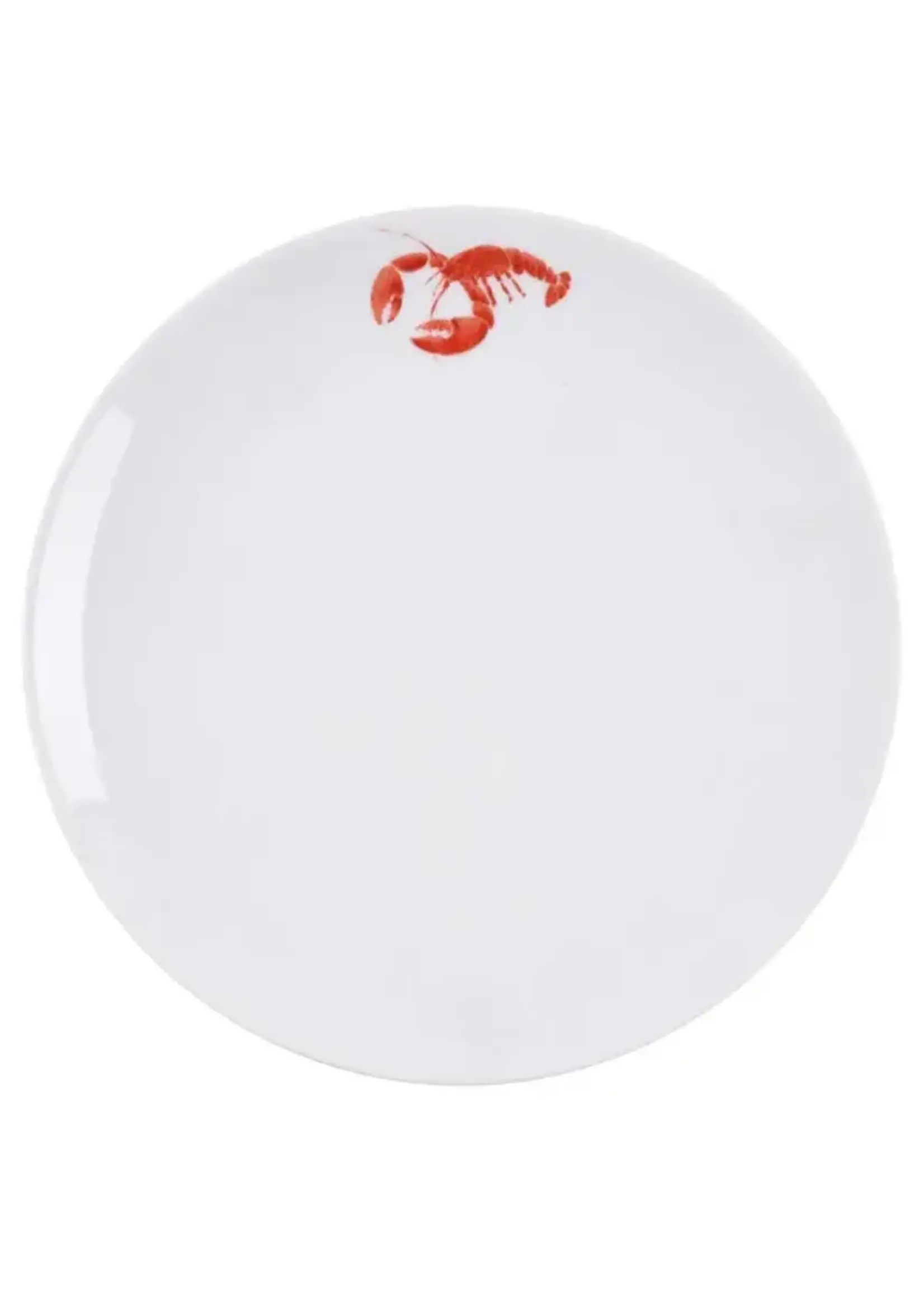 STUDIO NOVA LOBSTER RED SALAD PLATE