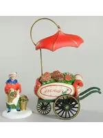 DICKENS VILLAGE LORD AND TAYLOR FLOWER CART EXCLUSIVE WITH BOX