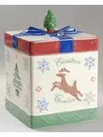 PFALTZGRAFF NORDIC CHRISTMAS COOKIE JAR 6 7/8"