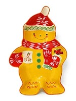 TEMP-TATIONS GINGERBREAD MAN PLATTER 16.5"