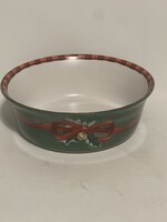 NOBLE EXCELLENCE WOODLAND SANTA BOWL 6.75"