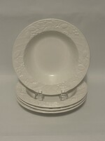 MIKASA ENGLISH COUNTRYSIDE RIM SOUP BOWL SET OF 4