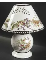 LENOX ETCHINGS ACCESSORIES CANDLE LAMP & SHADE