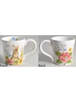 MAXCERA BUNNY W/ FLOWERS MUG