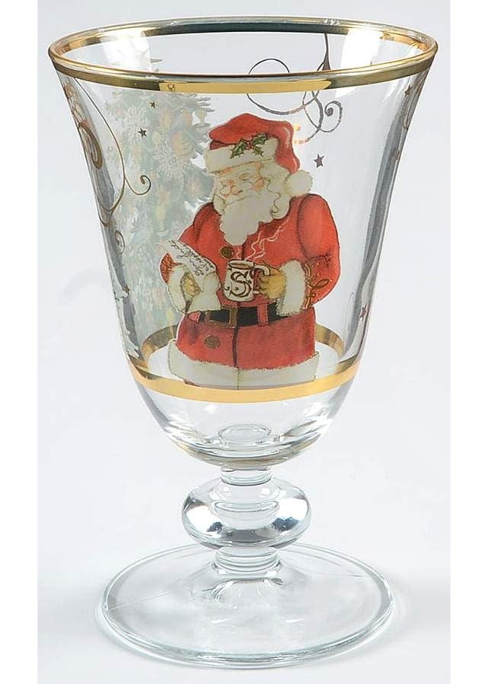 WILLIAMS-SONOMA TWAS THE NIGHT BEFORE CHRISTMAS GOBLET