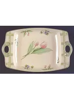 PFALTZGRAFF GARDEN PARTY RECTANGULAR PLATTER 12 1/4"