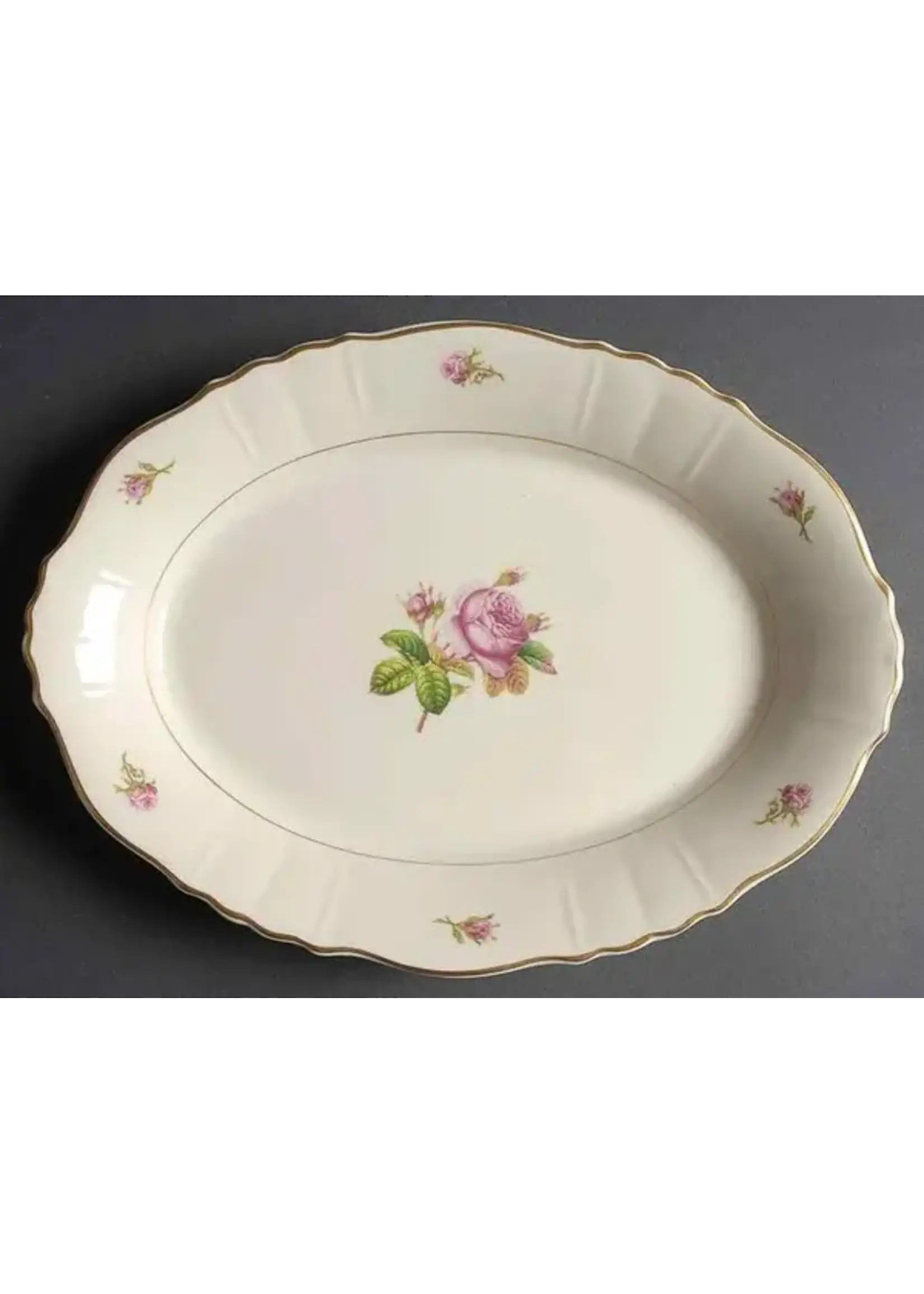 SYRACUSE VICTORIA OVAL PLATTER 12"