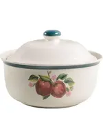 APPLES (CASUALS) 2 QT ROUND COVERED CASSEROLE DISH