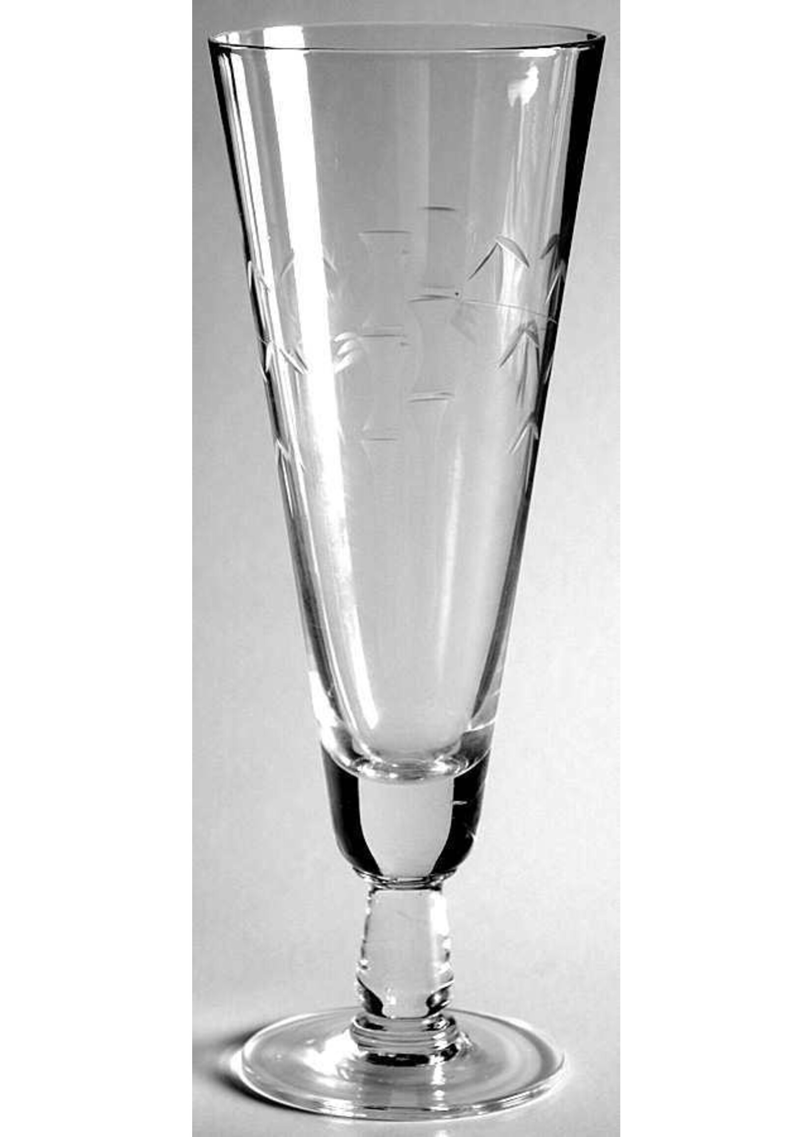 NORITAKE  NORITAKE BAMBOO PILSNER SMOOTH STEM  GLASS 8 1/4"