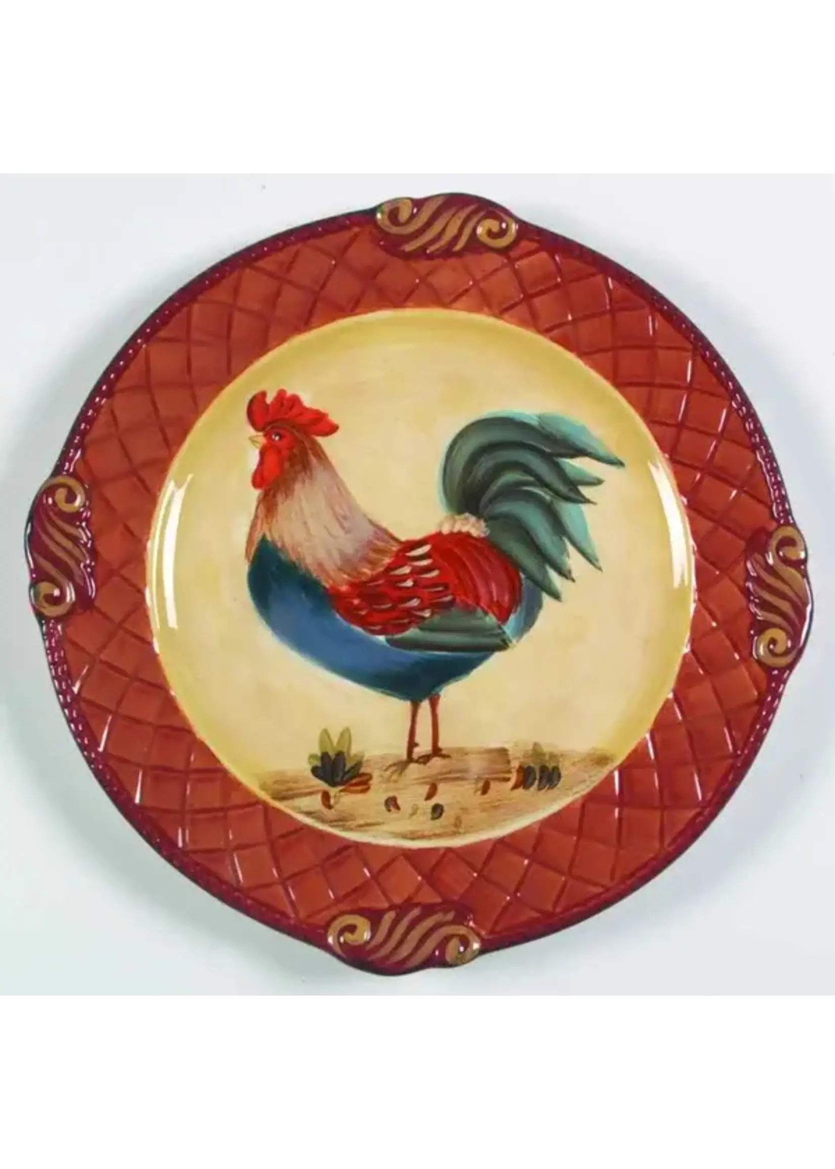 CERTIFIED INTERNATIONAL TUSCAN ROOSTER DINNER PLATE