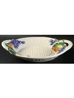 SONOMA VINEYARD OVAL BASKET 13 1/2"