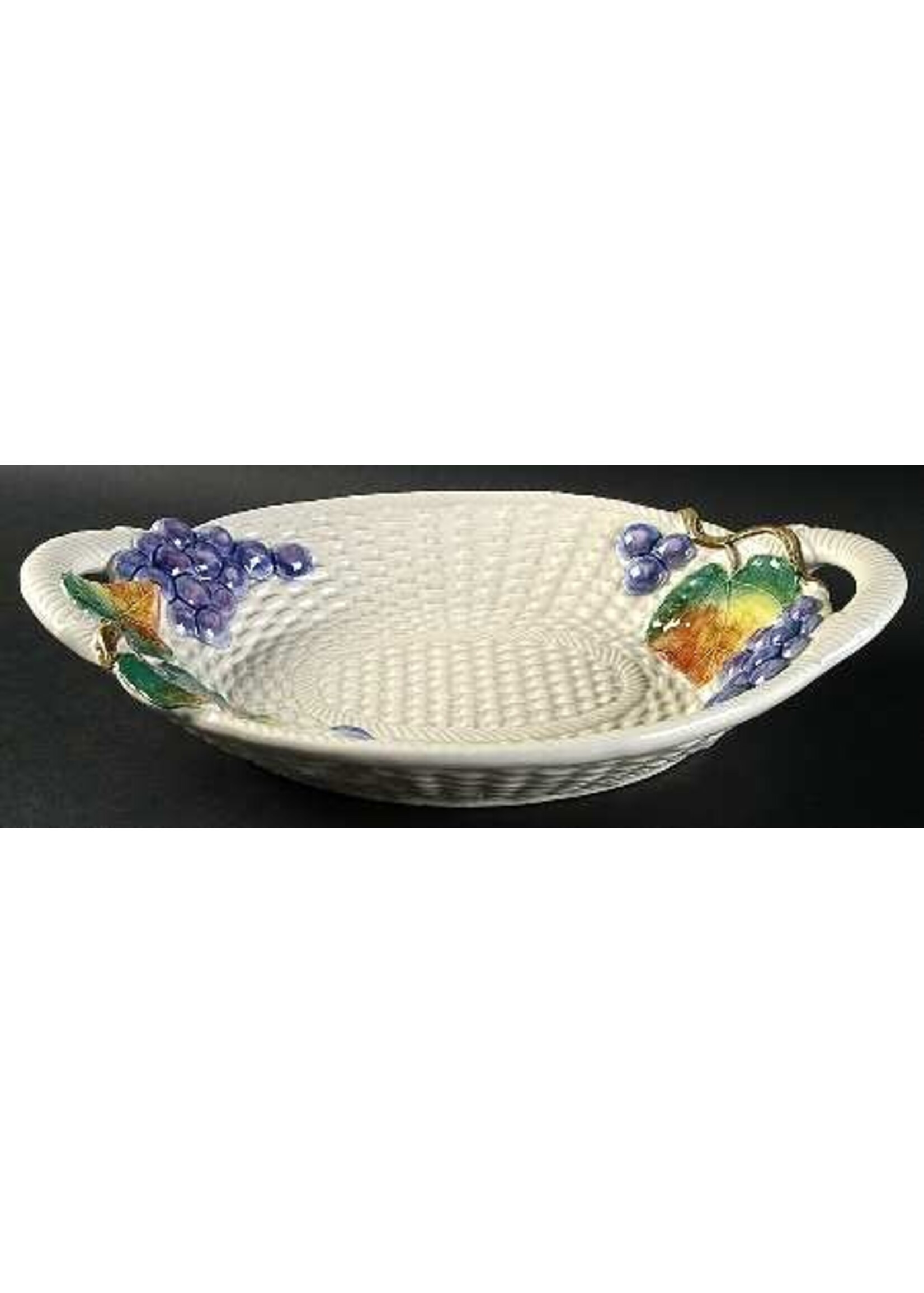 SONOMA VINEYARD OVAL BASKET 13 1/2"