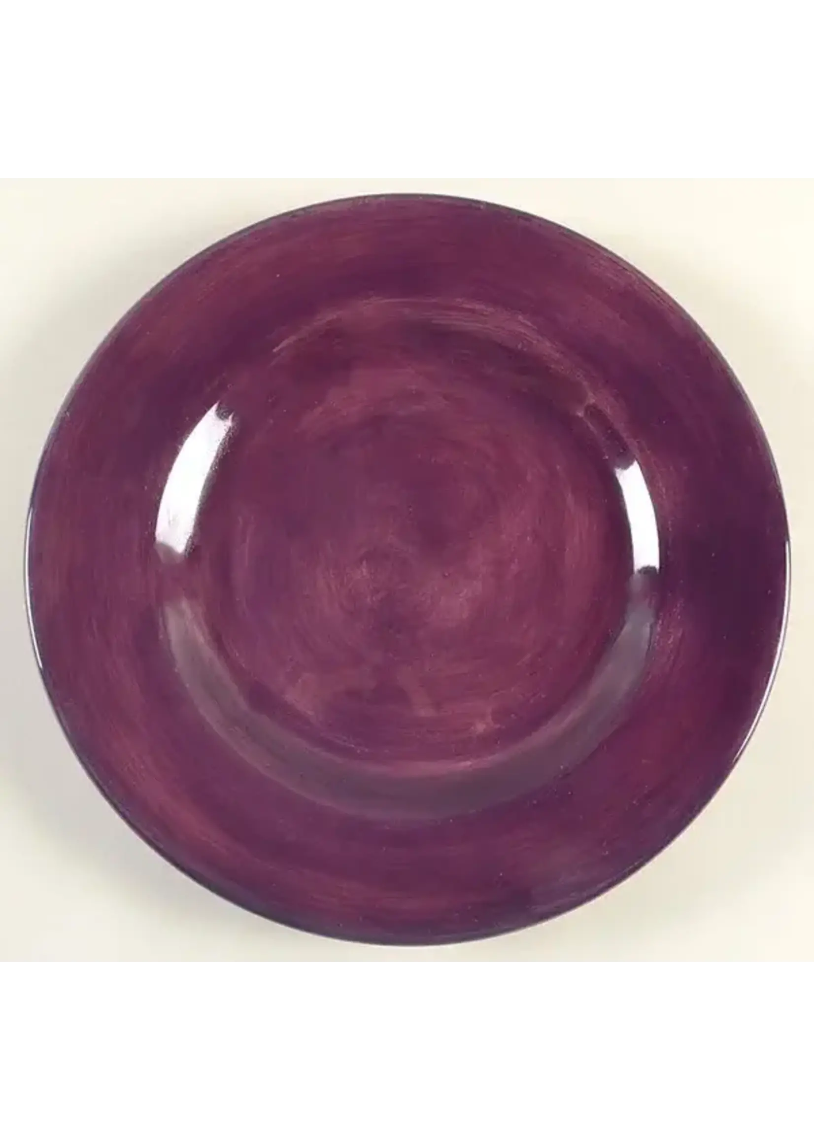 TABLETOPS UNLIMITED SALUTE PLUM DINNER PLATE