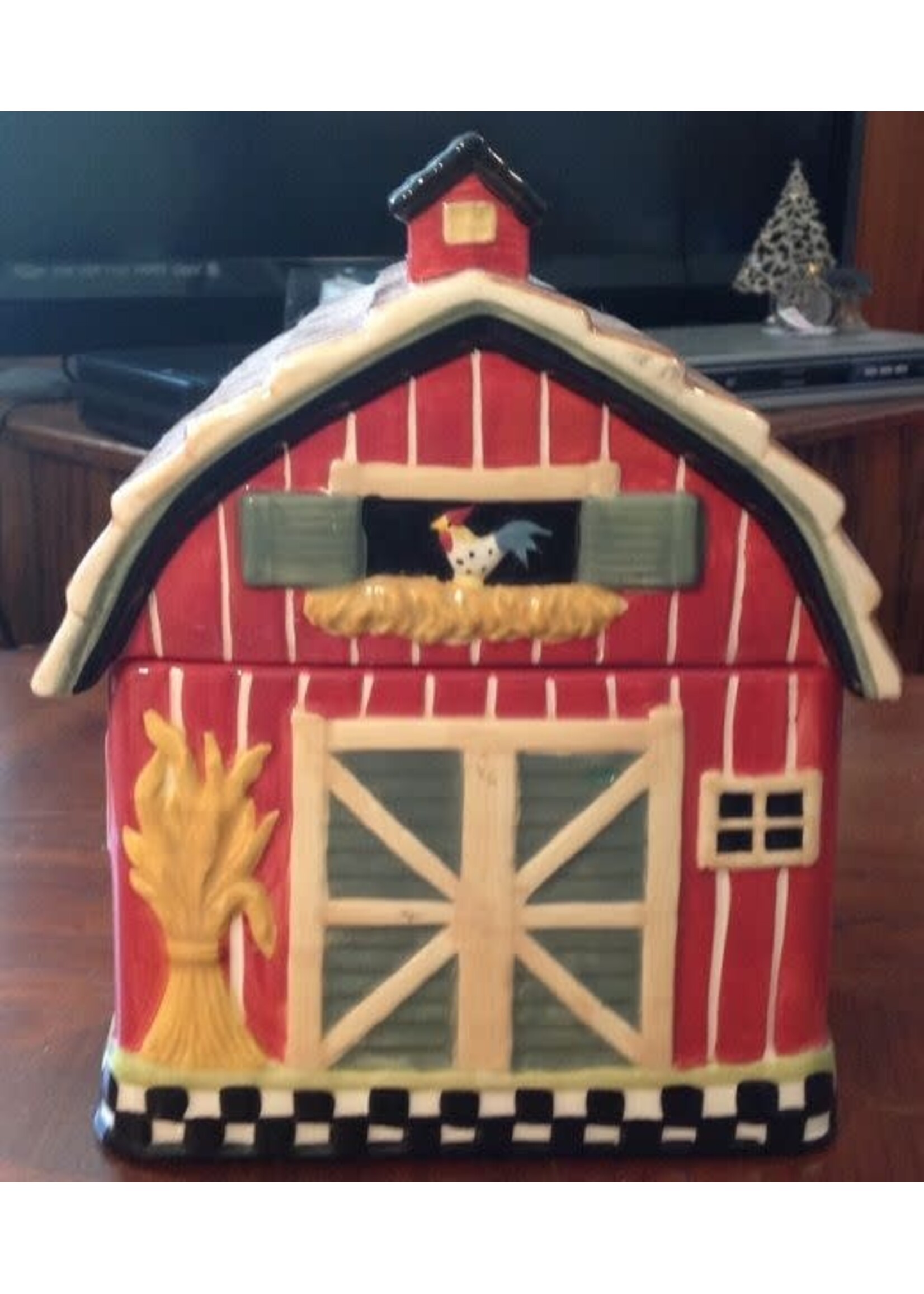 BARN COOKIE JAR