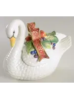 HOLIDAY SWAN BOX SCULPTURED