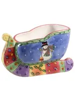 SANGO SWEET SHOPPE CHRISTMAS SLEIGH CENTERPIECE