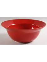 LIFESTYLES RED 10'ROUND VEGETABLE BOWL