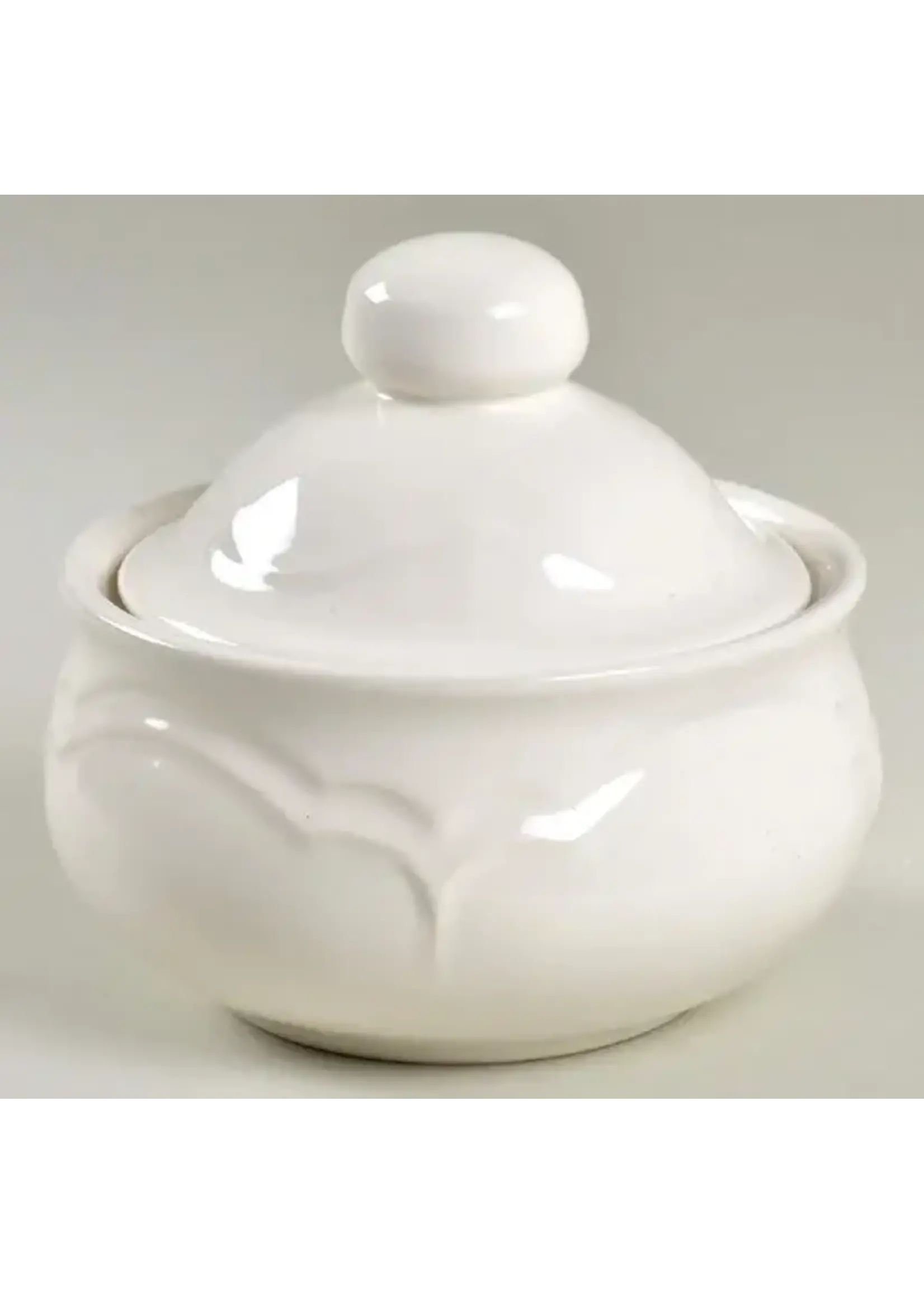 PFALTZGRAFF COLOR MEDLEY BUFF GLOSSY SUGAR BOWL