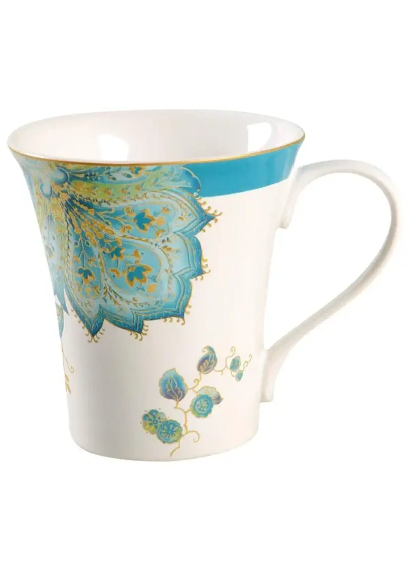 222 FIFTH 222 FIFTH NORAH TEAL MUG