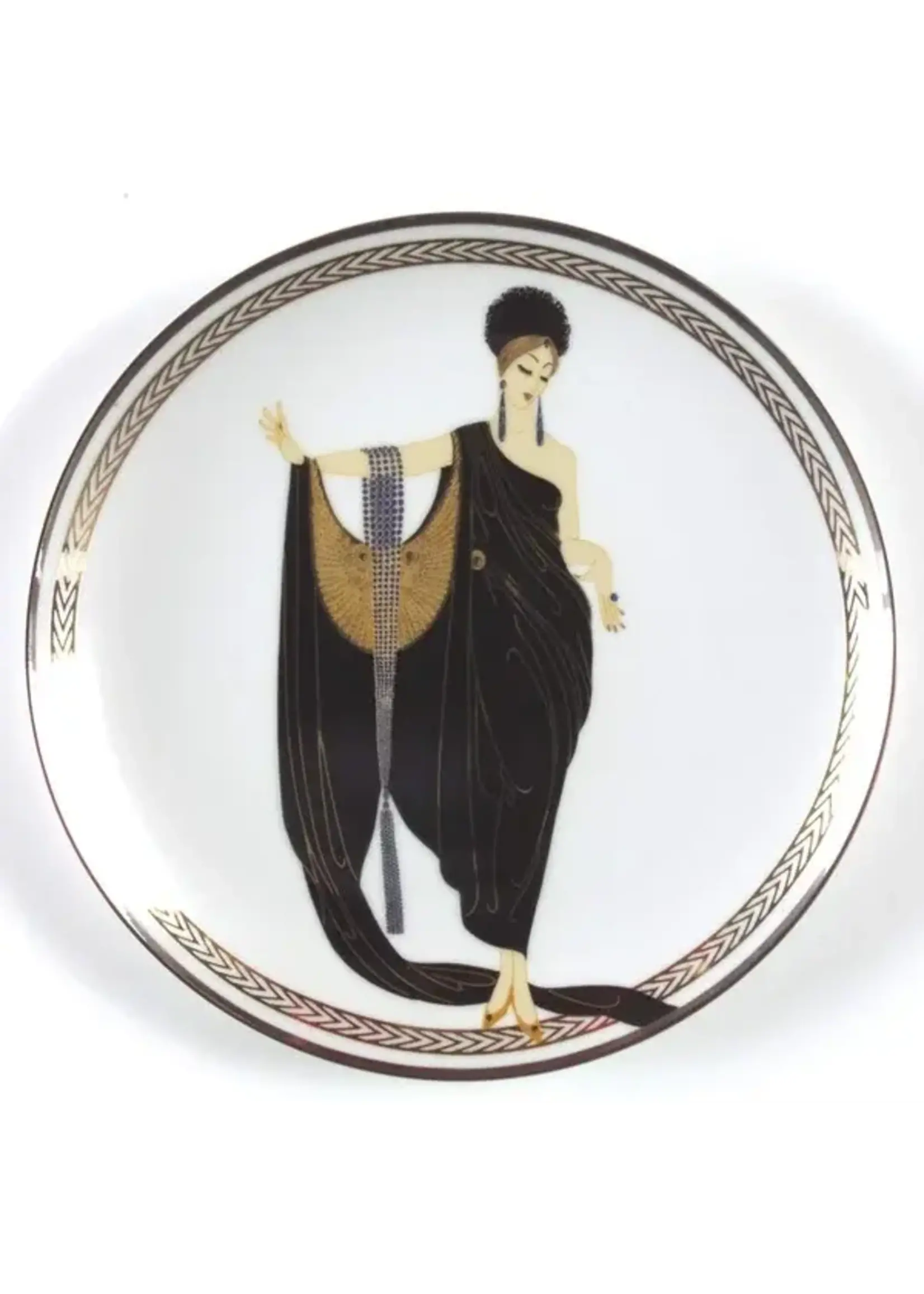 FRANKLIN MINT HOUSE OF ERTE' GLAMOUR PLATE