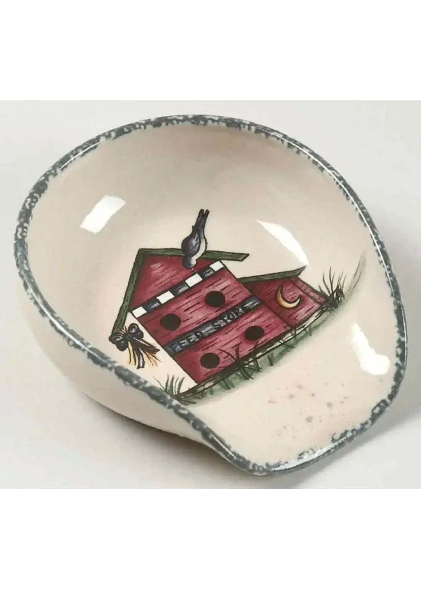 HOME & GARDEN PARTY BIRDHOUSE SPOON REST