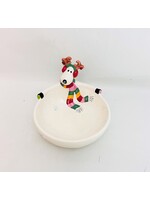 SNOWFLAKE AND JAKE CANDY DISH