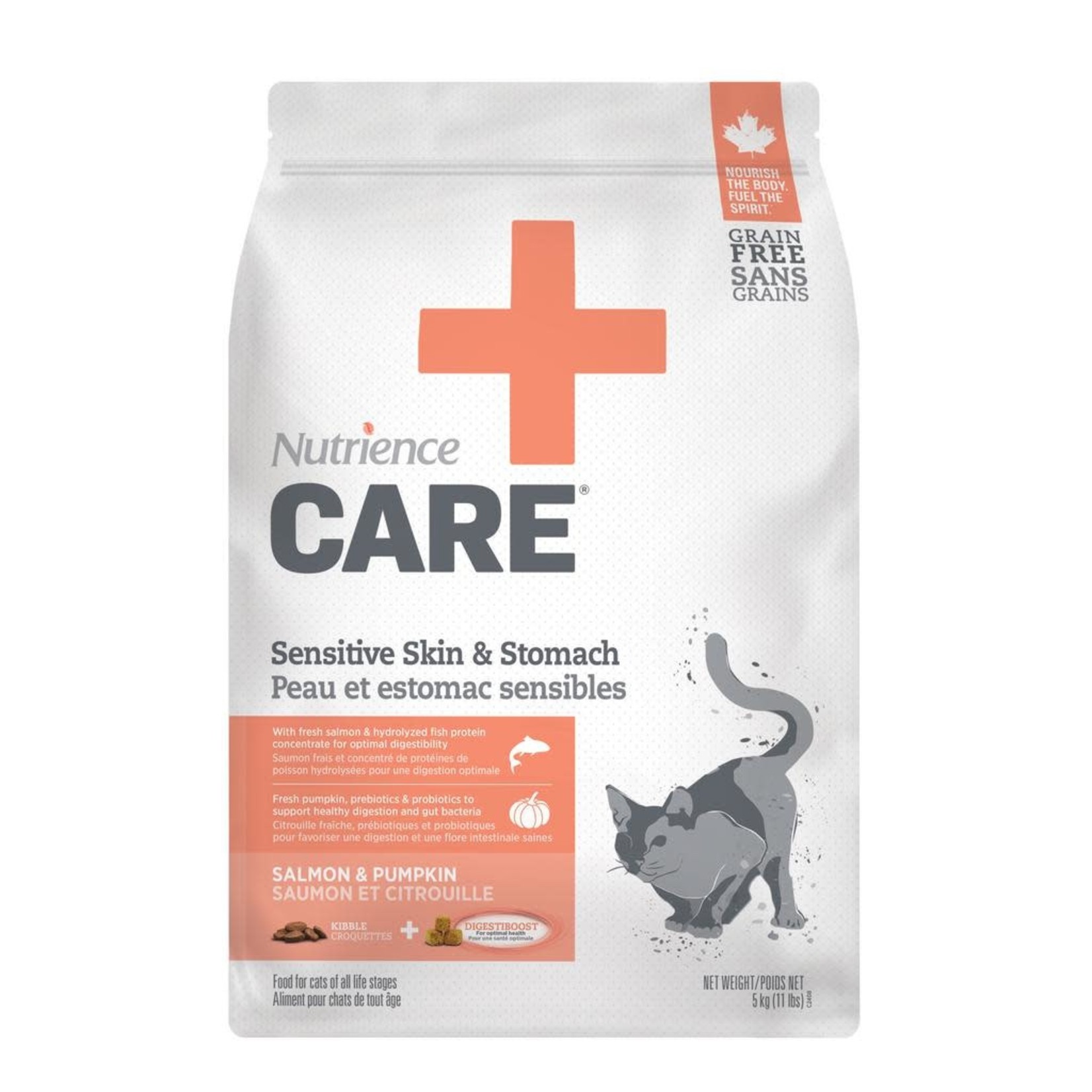 NUTRIENCE Nutrience Care Cat Sensitive Skin & Stomach, 5kg