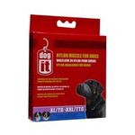 DOG IT Dogit Nylon Dog Muzzle, Black, XL/XXL, 24 cm/9.4"