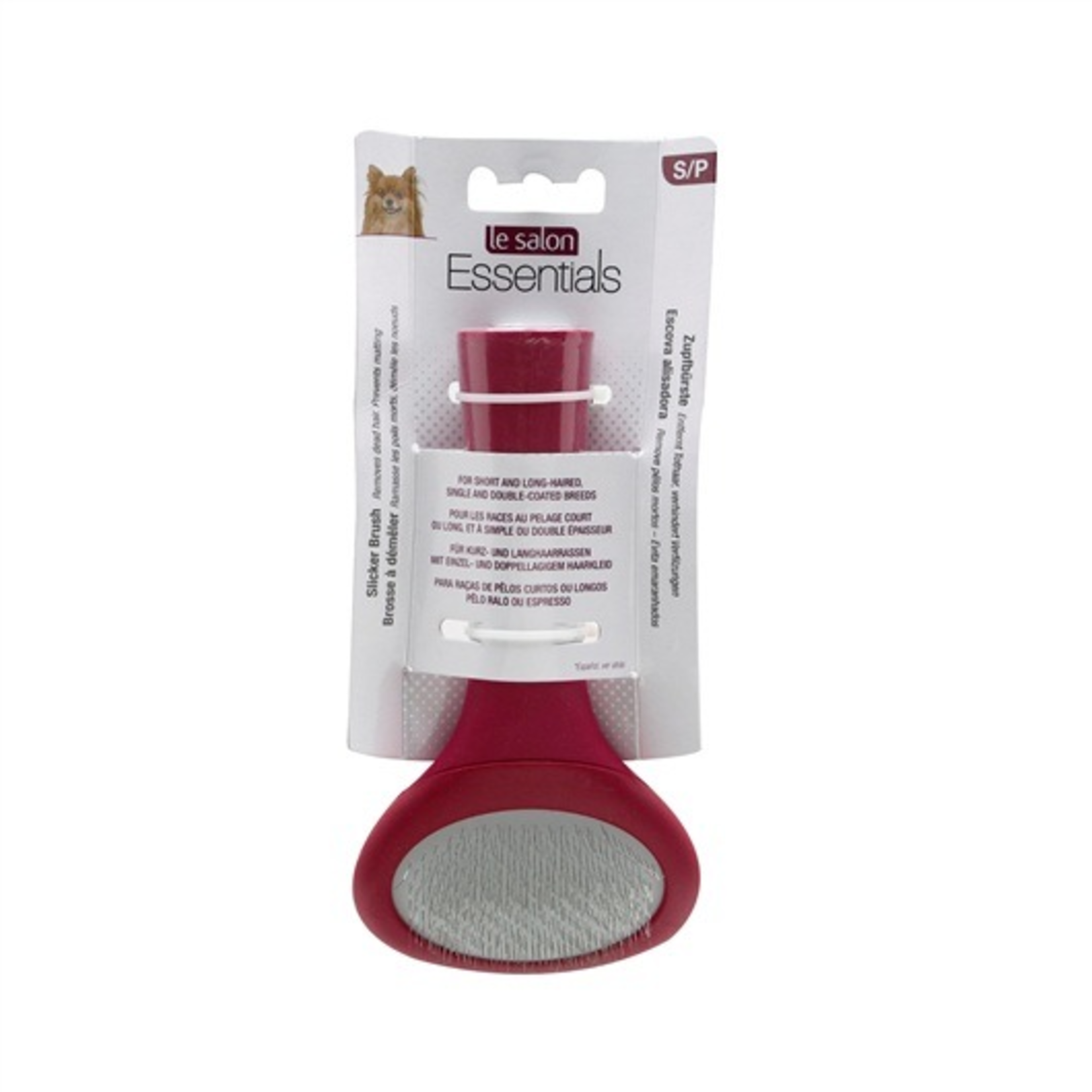 LE SALON LS Essentials Slicker Brush, Small-V