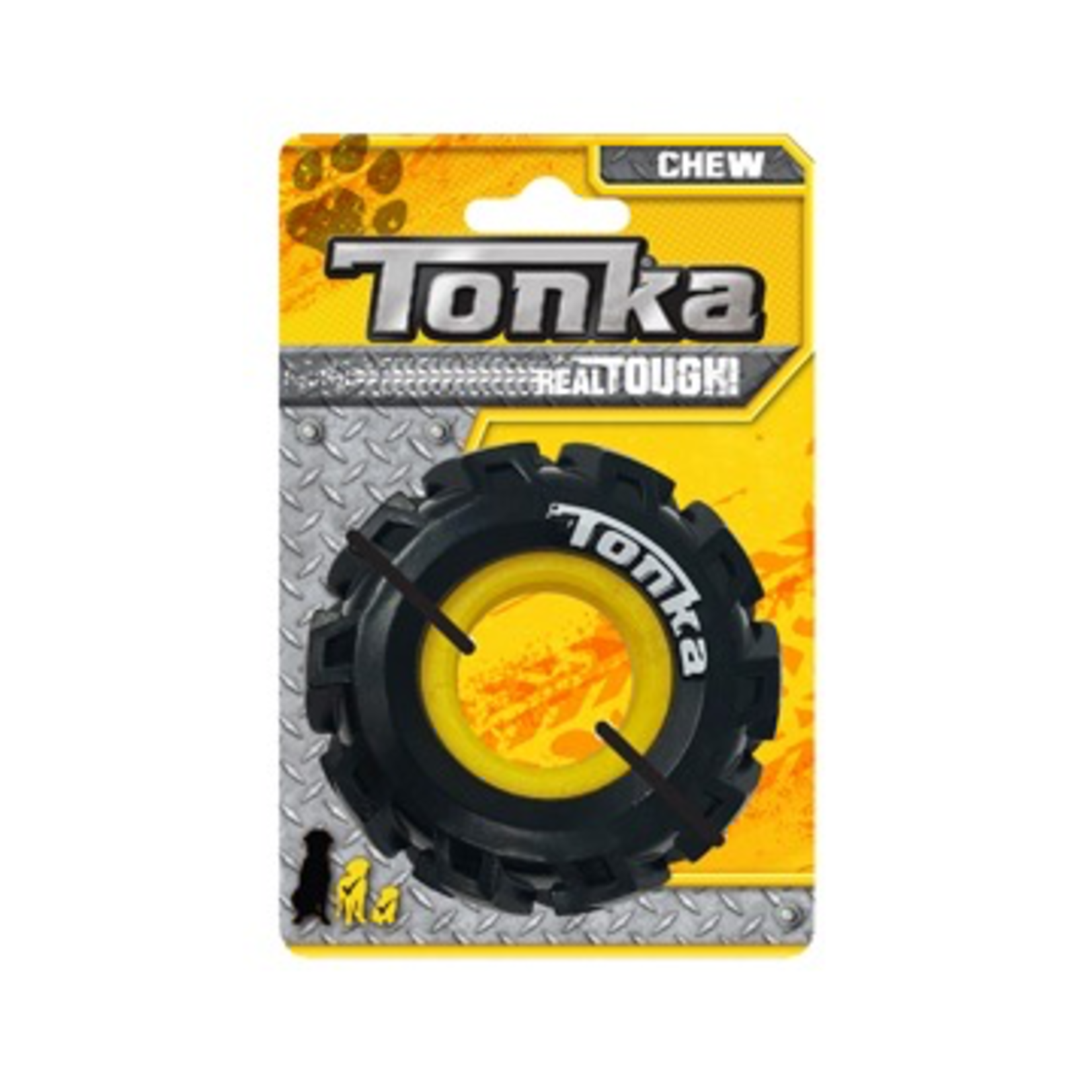 TONKA (W) Tonka Seismic Tread Tire with Insert, 3.5"