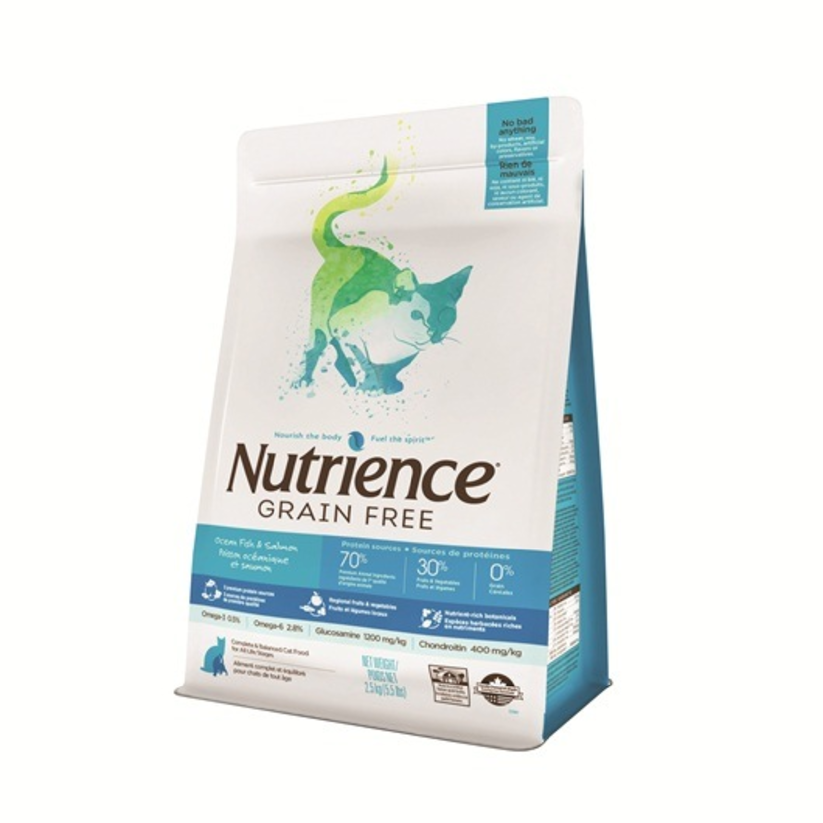 NUTRIENCE Nurience Grain Free for Cats Ocean Fish 2.5kg