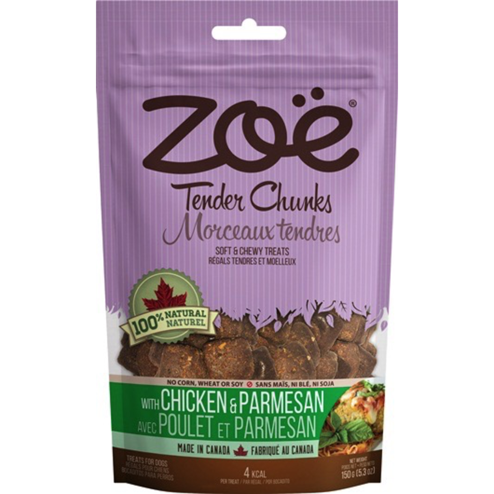 ZOE (W) Zoe Tender Chunks - Chicken & Parmesan, 150 g (5.3 oz)