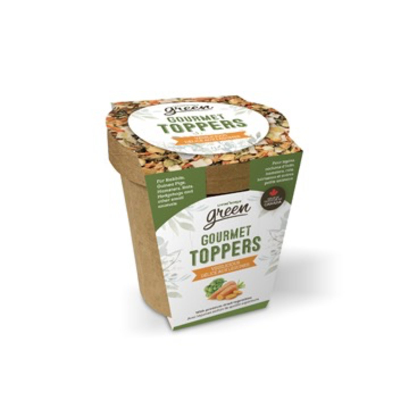 LIVING WORLD Living World Green Gourmet Toppers - Vegilicious - 145 g (5.1 oz)