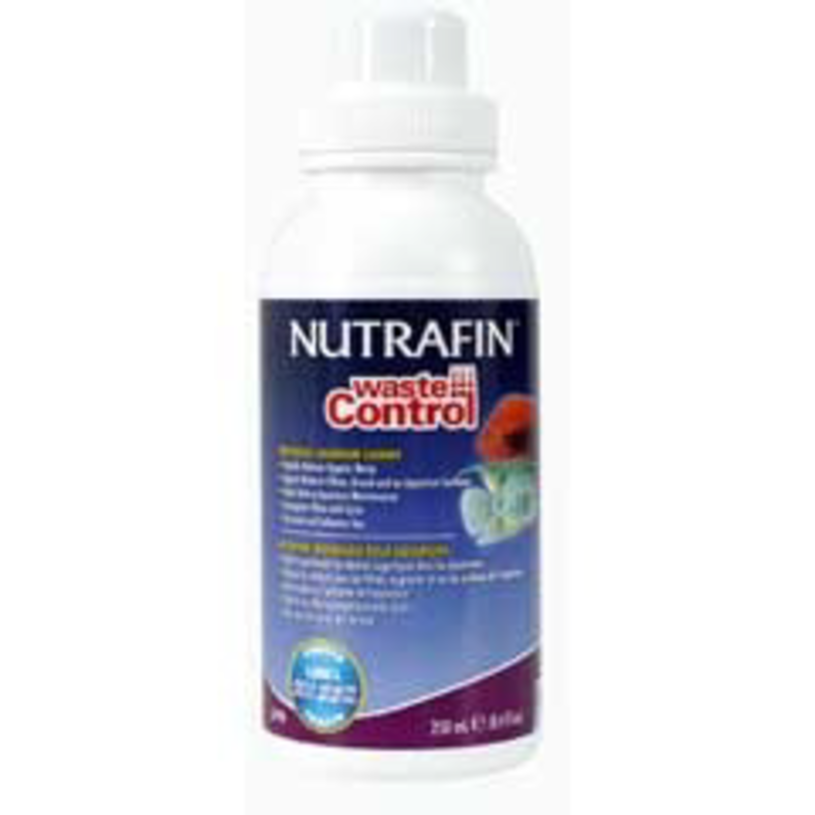 NUTRAFIN Nutrafin Waste Control - Biological Aquarium Cleaner, 250 mL (8.4 fl oz)
