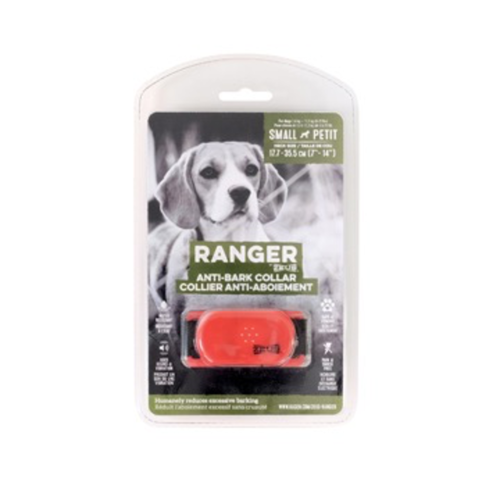 RANGER (W) Ranger by Zeus Anti-Bark Collar - Small