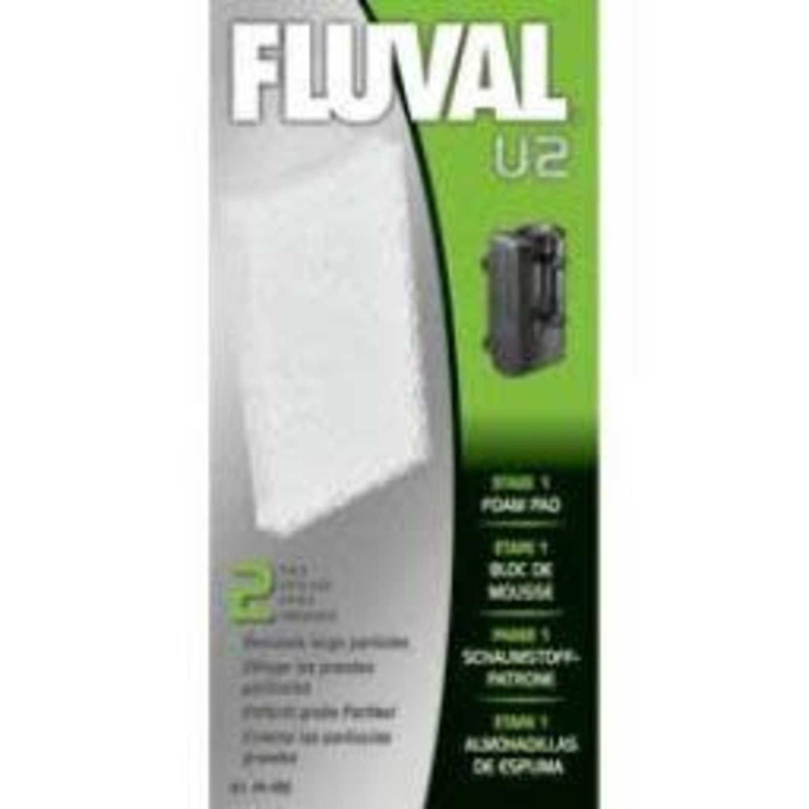 FLUVAL Fluval U2 Foam Pad,2pcs-V