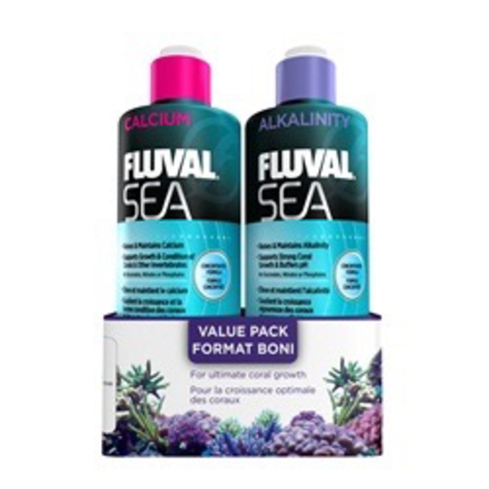 FLUVAL (D) Fluval Sea Calcium/ Alkalinity, Value Pack, 473 mL