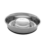 DOG IT (W) Dogit Stainless Steel Non-Skid Slow Feed Dog Bowl - 900 ml (30.5 fl.oz.)