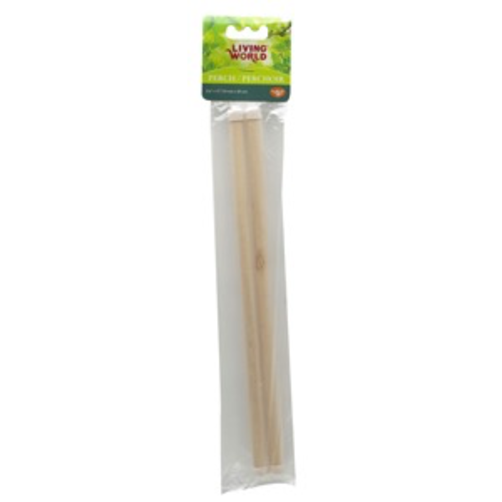 LIVING WORLD Living World Wooden Perches - 30 cm (12 in) - 2 pack