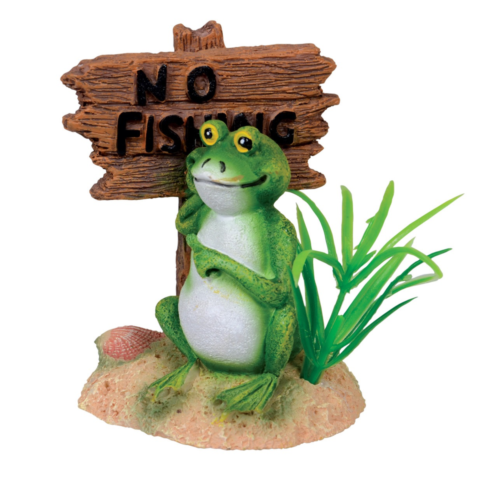 UNDERWATER TREASURES UT ”No Fishing" Frog - Large
