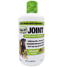 (W) Liquid Vet Dog Joint Care Formula Chicken 32oz